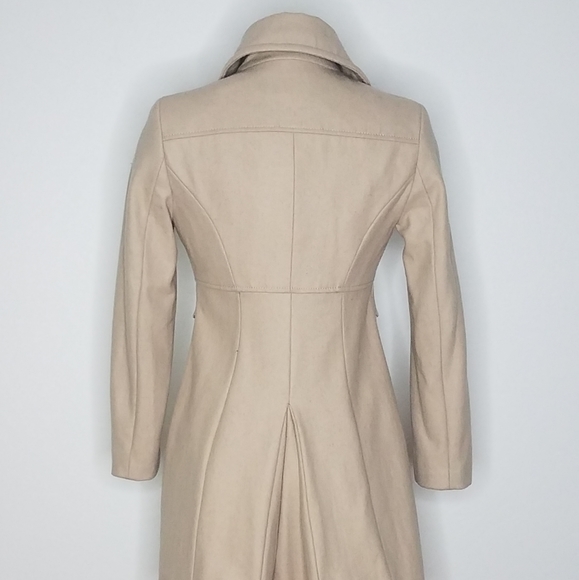 Kenneth Cole Cream Wool Blend Peacoat 2P - Picture 7 of 9